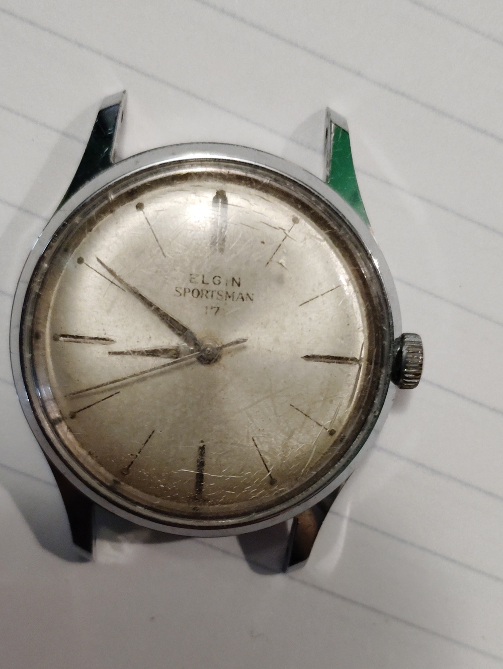 Sportsman Vintage Men's Watch - Silver Dial